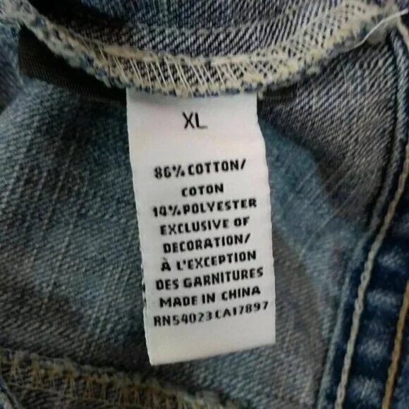 Bundle Mixed Brands Jean Jackets XL Old Navy And Rocawear Outerwear - Picture 5 of 10